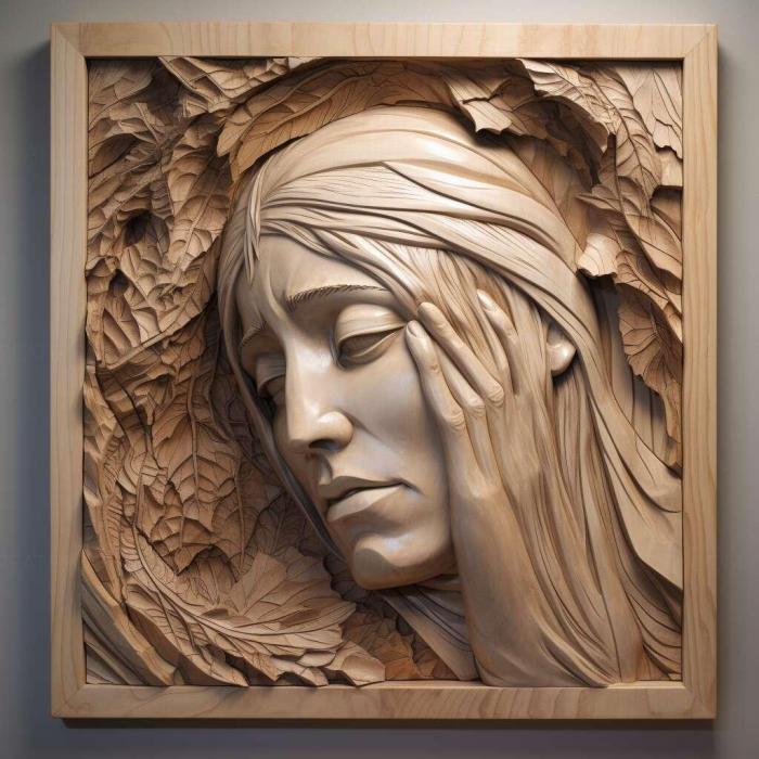 نموذج ثلاثي الأبعاد لآلة CNC 3D Art 